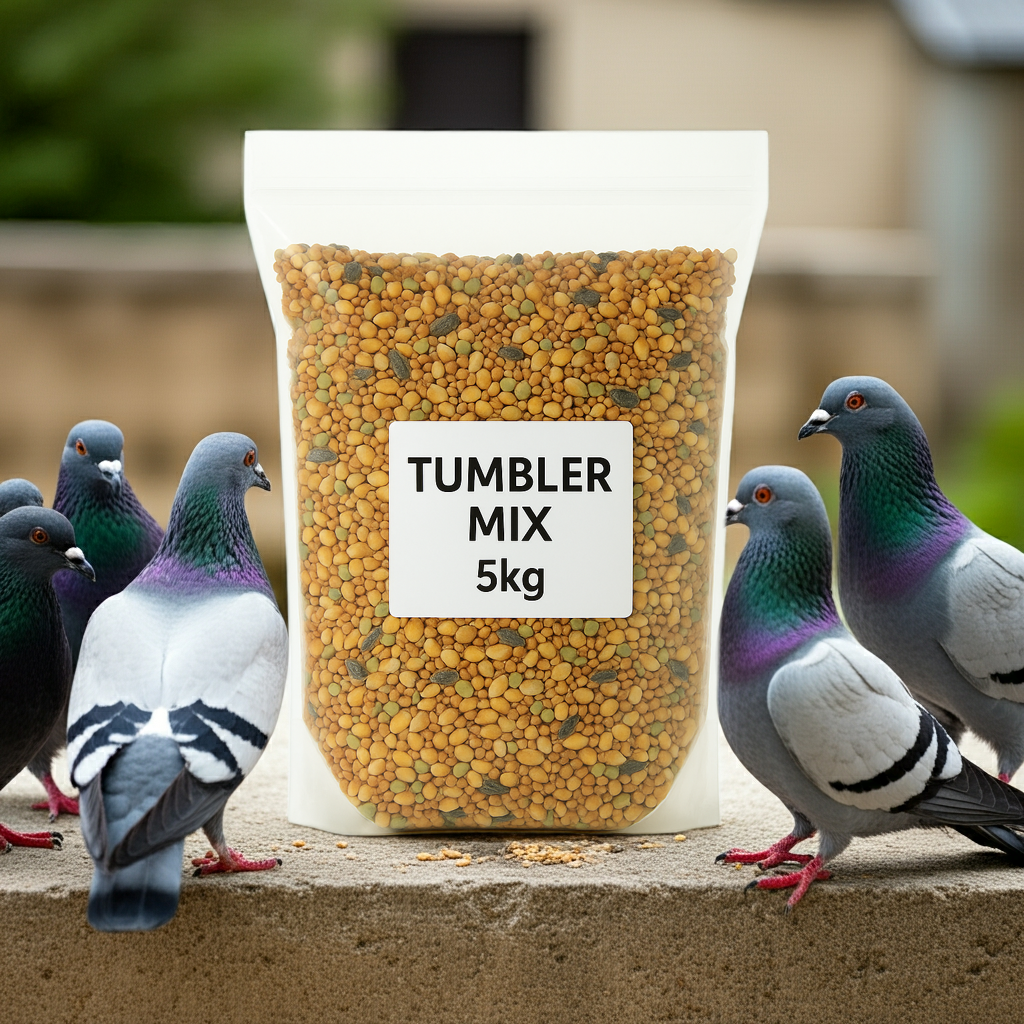Pigeon Tumbler Mix | High-Energy Feed for Performance & Health